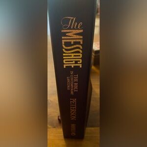 The Message Bible in Contemporary Language